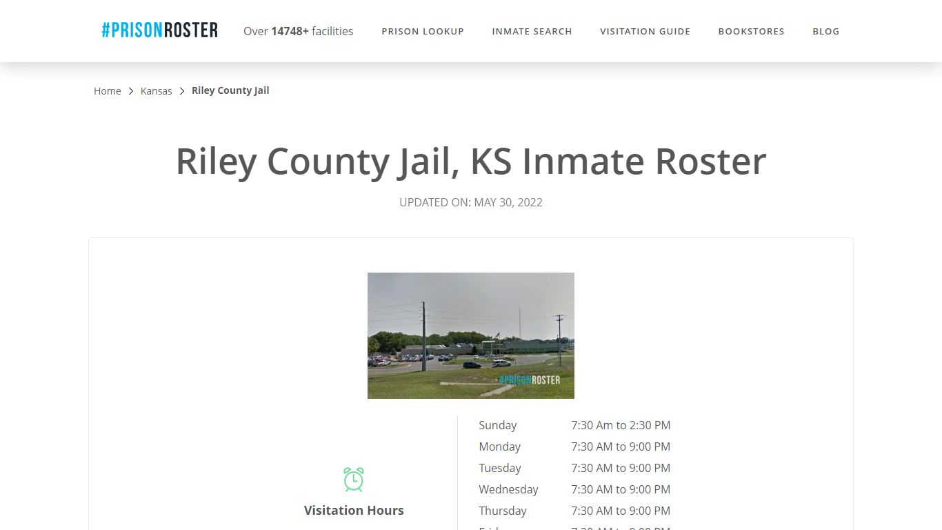 Riley County Jail, KS Inmate Roster